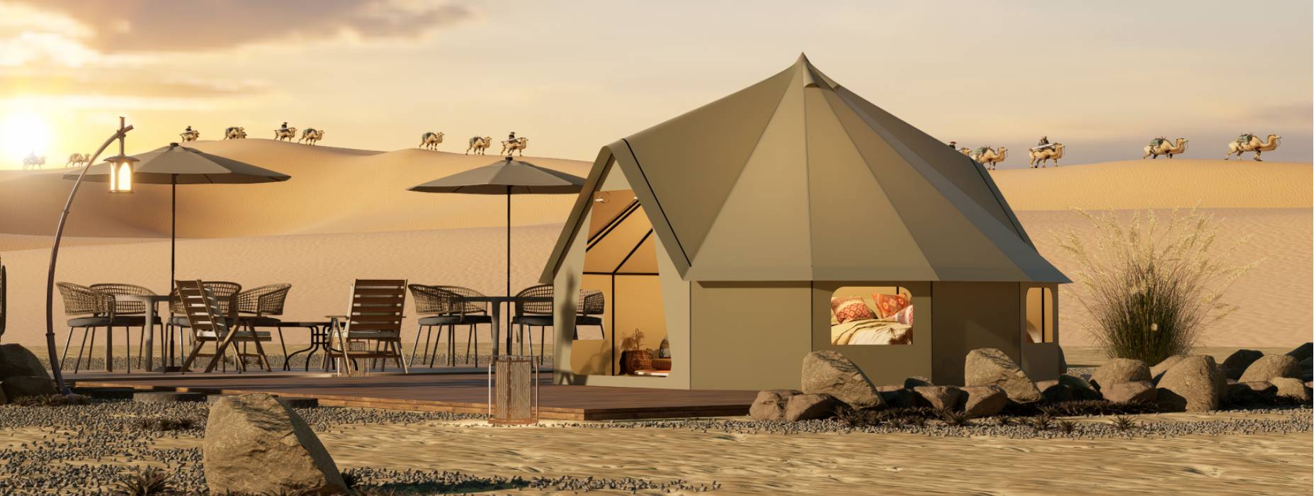 奎文区露营酒店帐篷产品